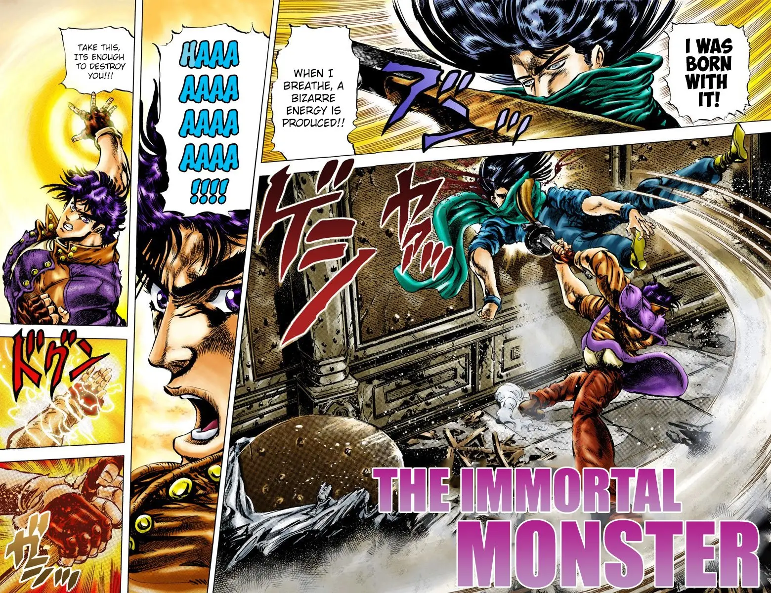 JoJo's Bizarre Adventure, Part 2: Battle Tendency, chapter 6, page 1
