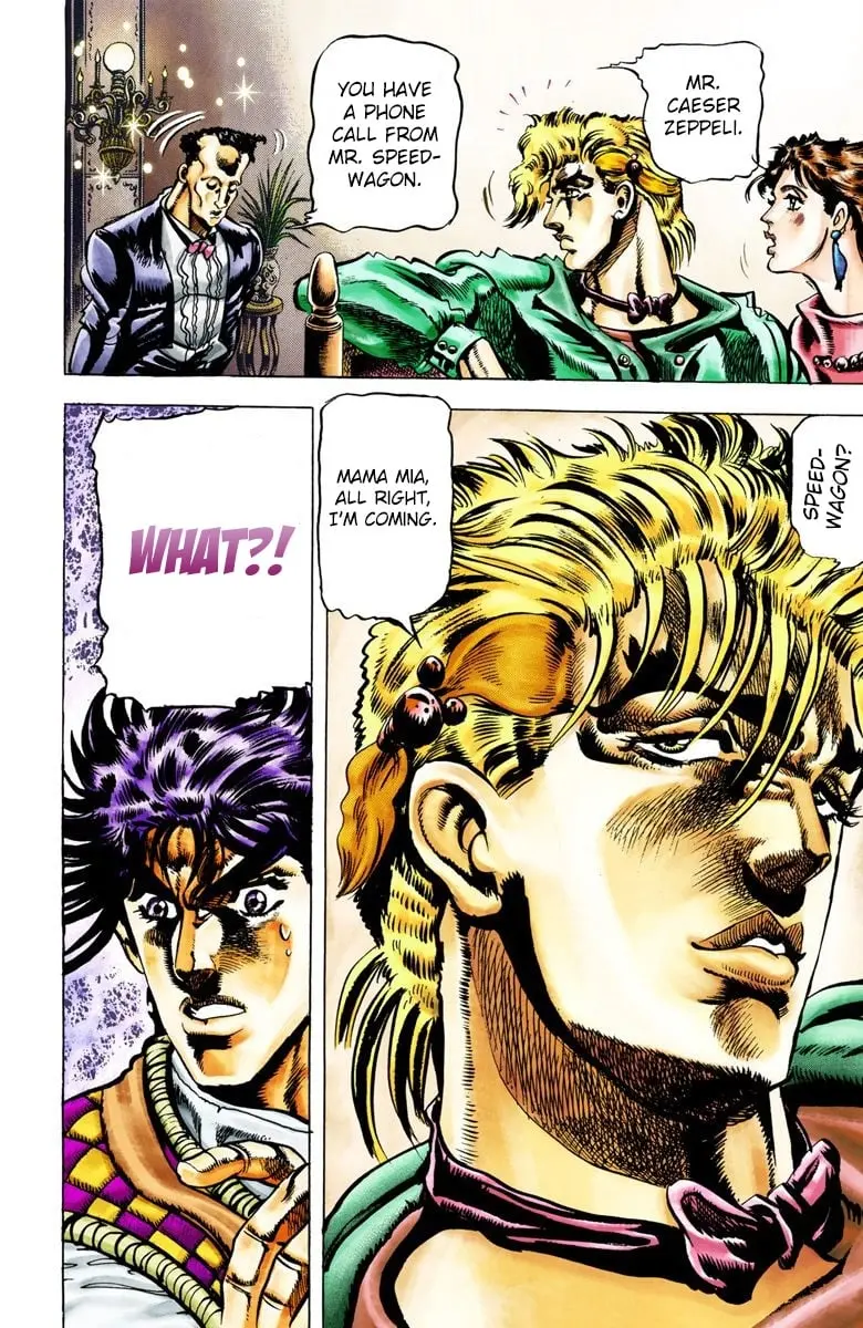 JoJo's Bizarre Adventure, Part 2: Battle Tendency, chapter 18, page 17