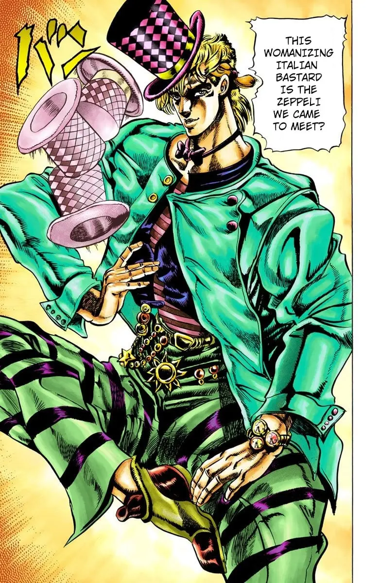 JoJo's Bizarre Adventure, Part 2: Battle Tendency, chapter 18, page 18