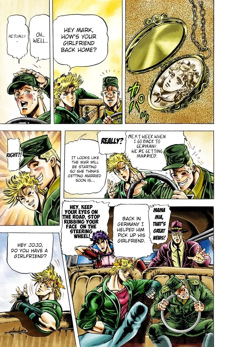 JoJo's Bizarre Adventure, Part 2: Battle Tendency, chapter 21, page 9