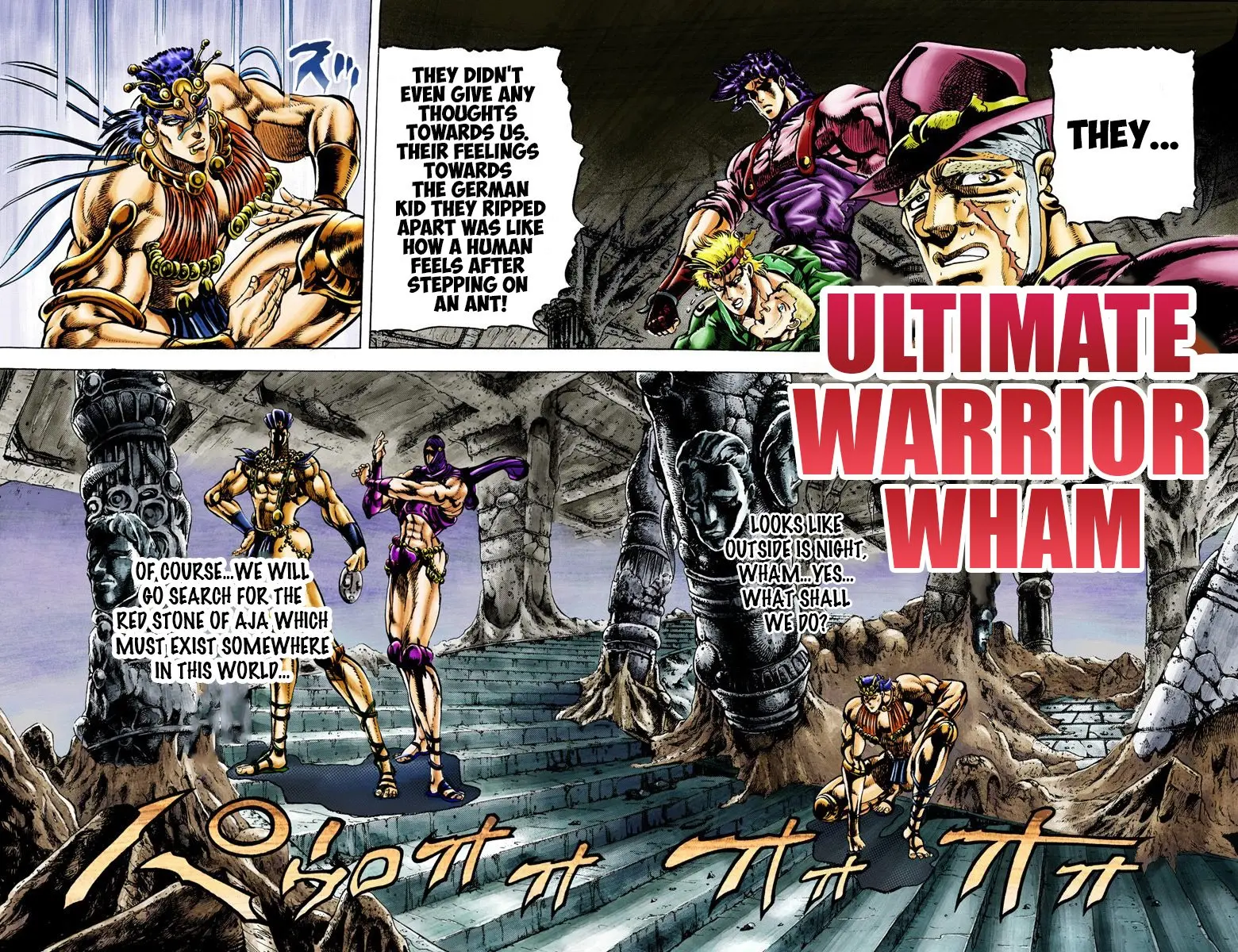 JoJo's Bizarre Adventure, Part 2: Battle Tendency, chapter 22, page 1