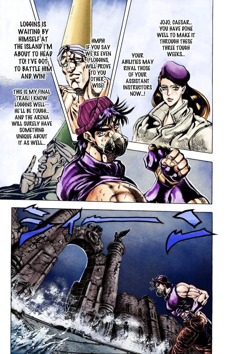 JoJo's Bizarre Adventure, Part 2: Battle Tendency, chapter 32, page 14