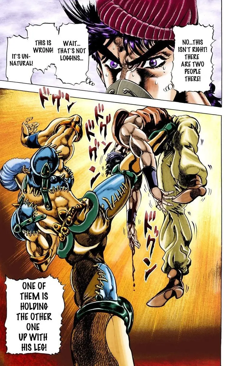 JoJo's Bizarre Adventure, Part 2: Battle Tendency, chapter 32, page 16