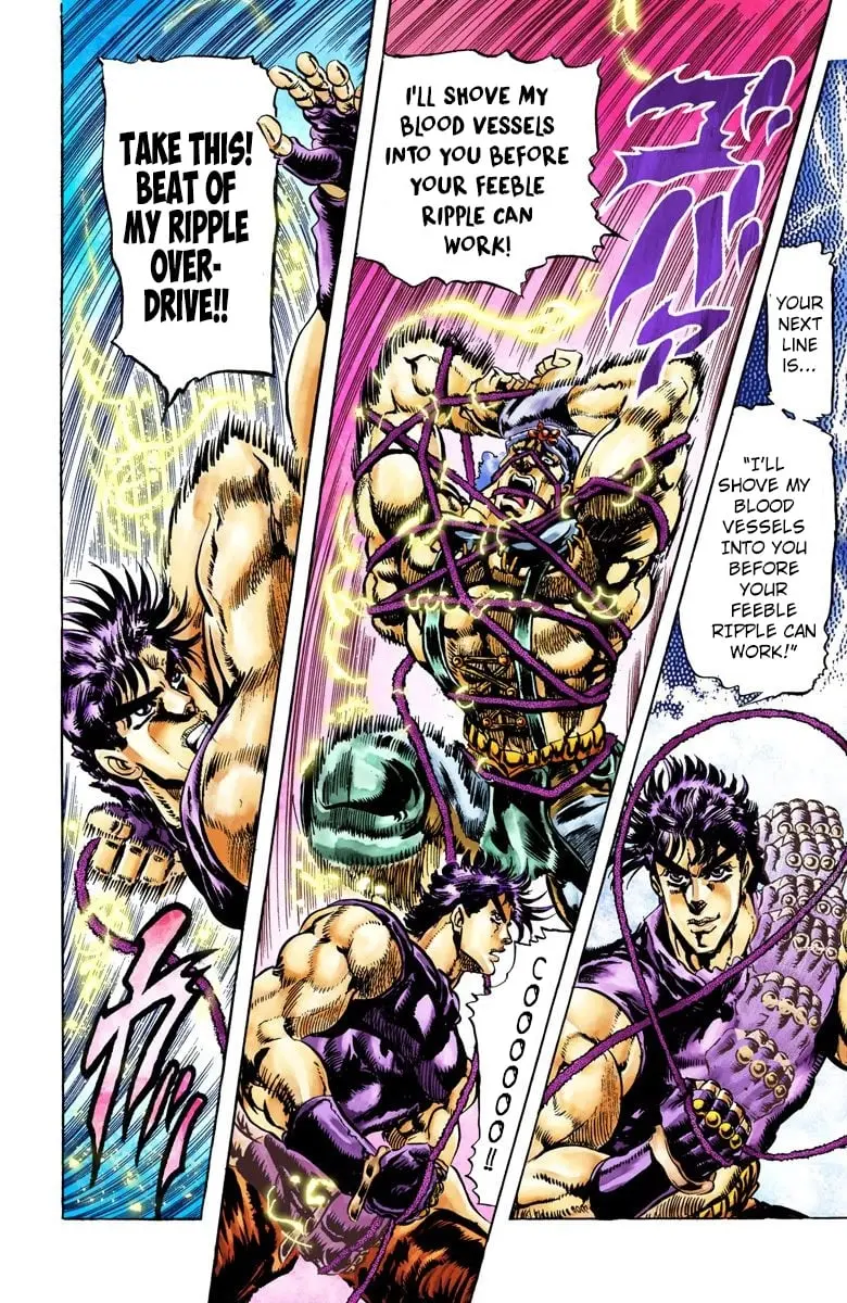 JoJo's Bizarre Adventure, Part 2: Battle Tendency, chapter 36, page 11