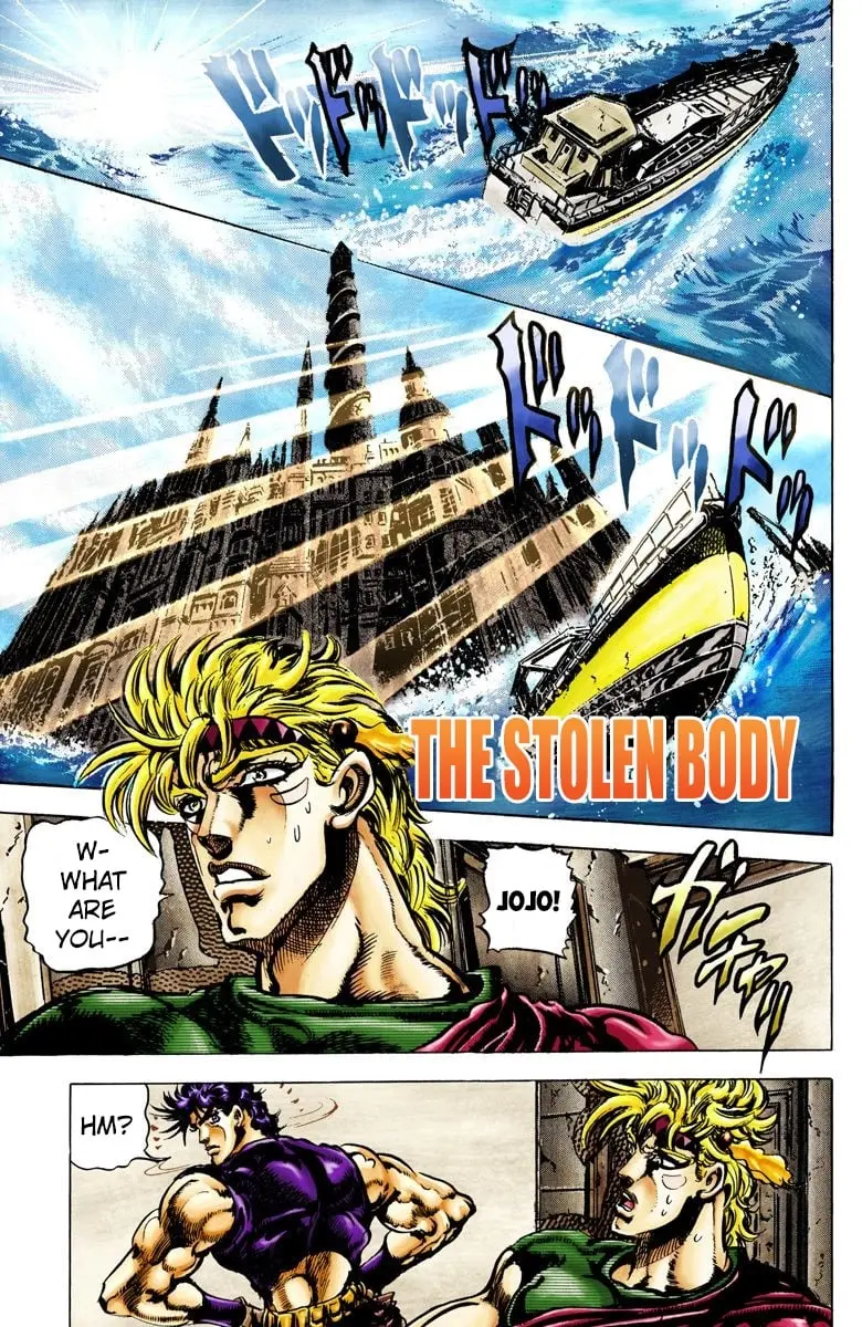 JoJo's Bizarre Adventure, Part 2: Battle Tendency, chapter 38, page 1