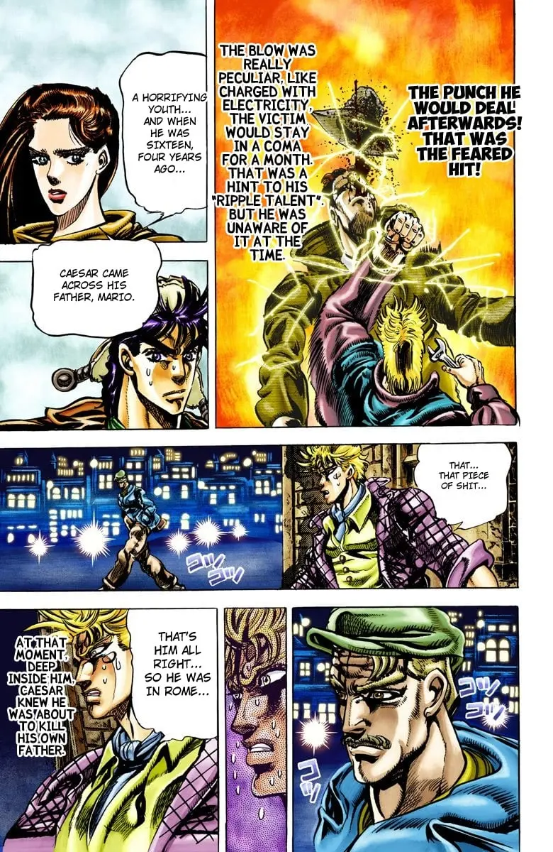 JoJo's Bizarre Adventure, Part 2: Battle Tendency, chapter 45, page 7