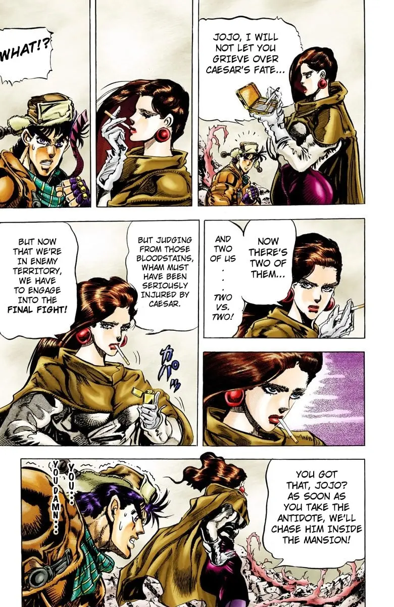JoJo's Bizarre Adventure, Part 2: Battle Tendency, chapter 49, page 10