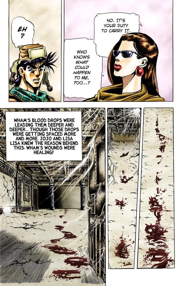 JoJo's Bizarre Adventure, Part 2: Battle Tendency, chapter 50, page 19