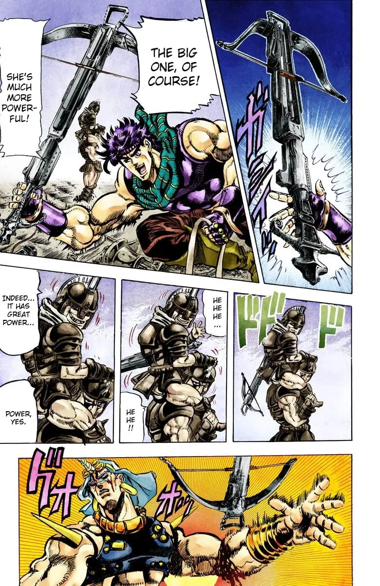 JoJo's Bizarre Adventure, Part 2: Battle Tendency, chapter 57, page 14