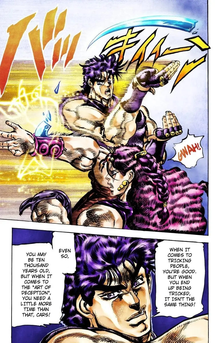 JoJo's Bizarre Adventure, Part 2: Battle Tendency, chapter 63, page 18