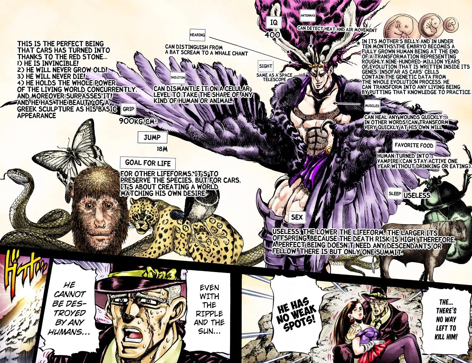 JoJo's Bizarre Adventure, Part 2: Battle Tendency, chapter 66, page 2