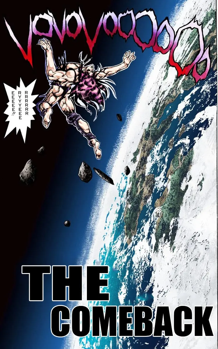 JoJo's Bizarre Adventure, Part 2: Battle Tendency, chapter 69 END, page 1