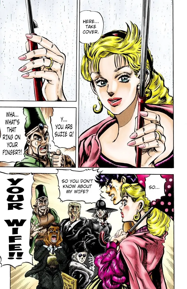 JoJo's Bizarre Adventure, Part 2: Battle Tendency, chapter 69 END, page 12