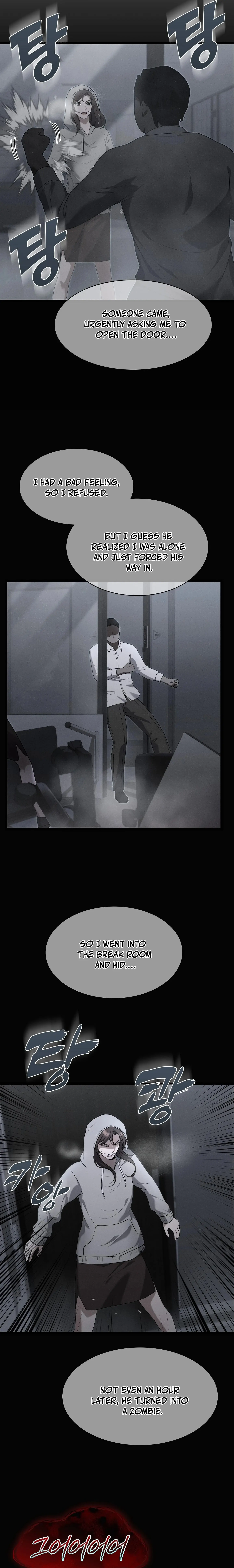 Office Worker in the Ice Age Apocalypse, chapter 8, page 16