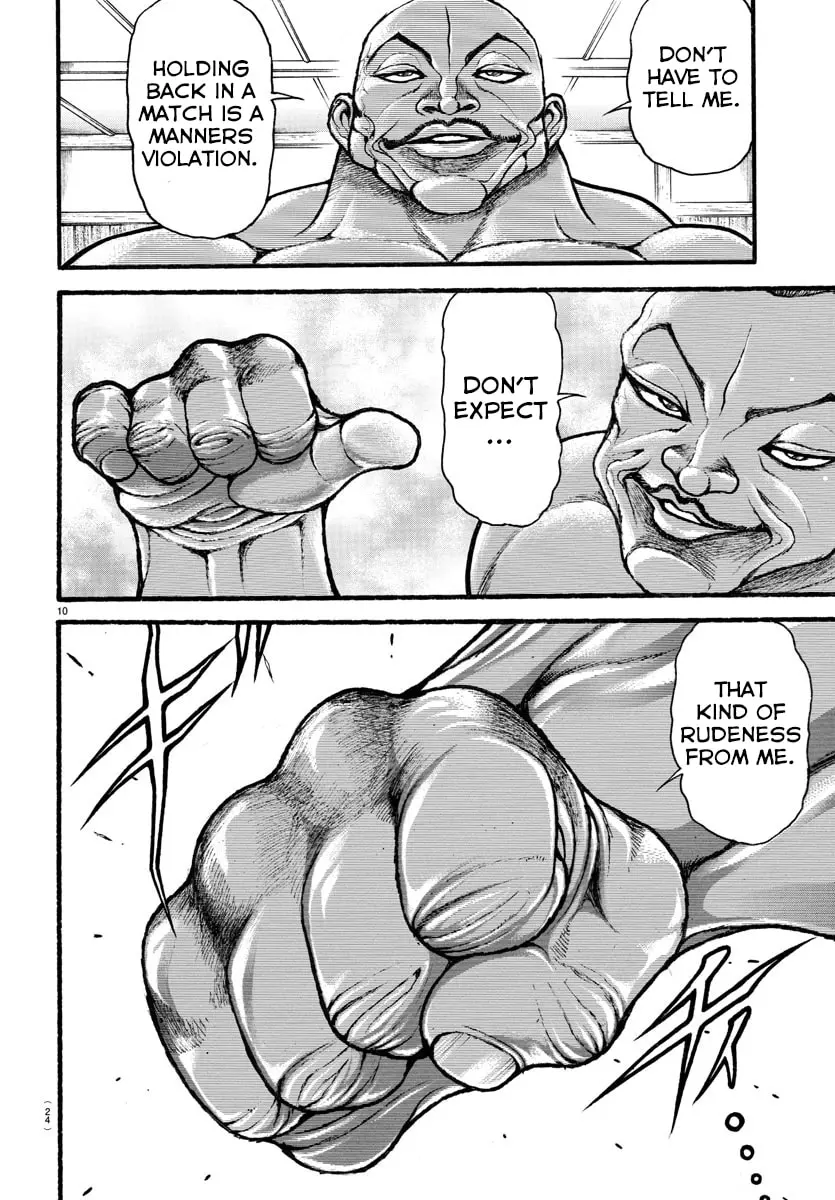 Baki Dou 2, chapter 15, page 10
