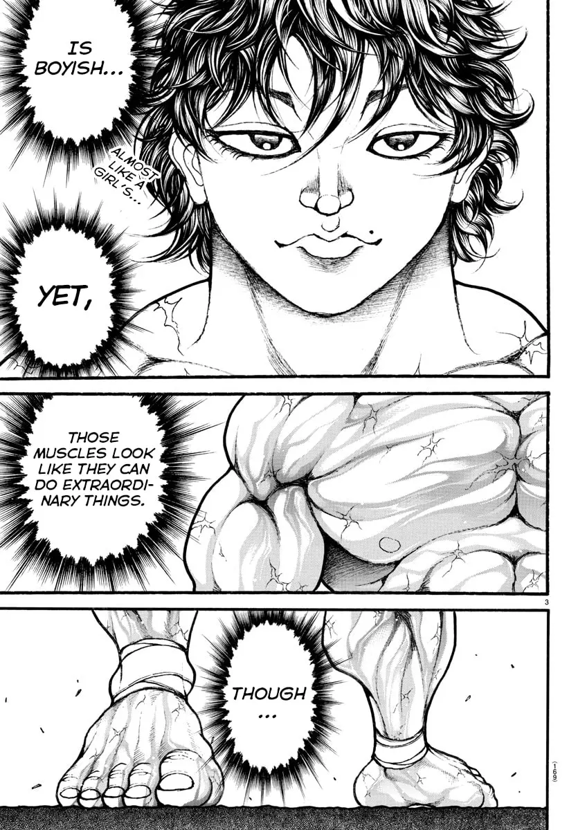 Baki Dou 2, chapter 28, page 3