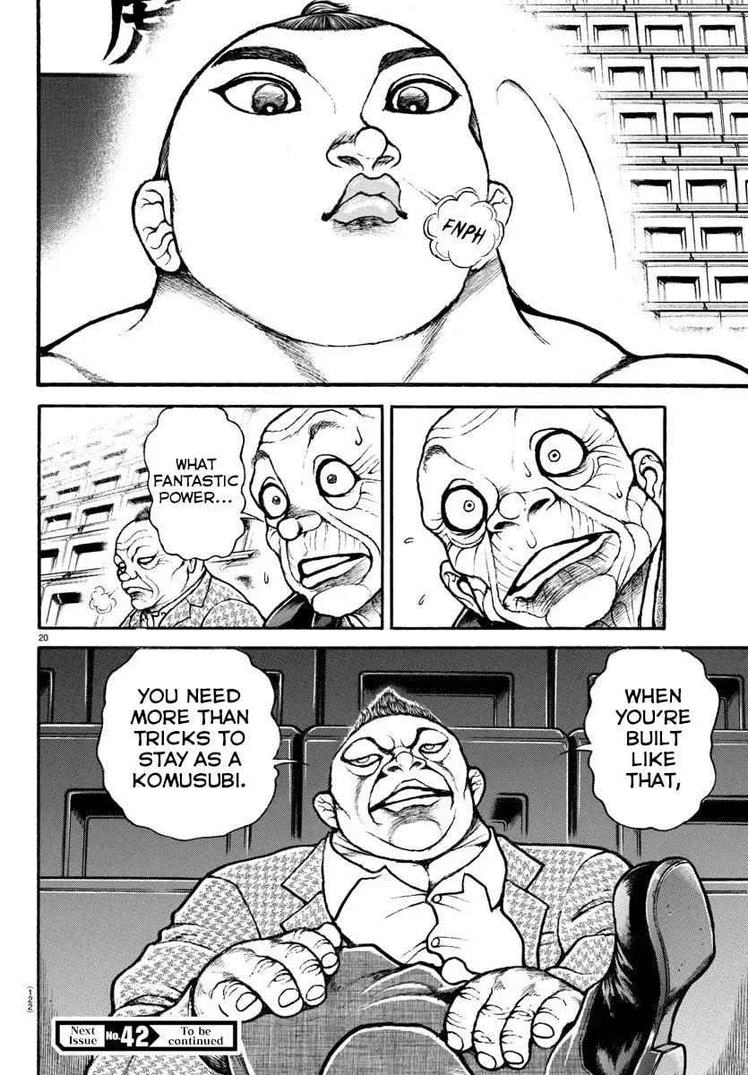Baki Dou 2, chapter 39, page 21