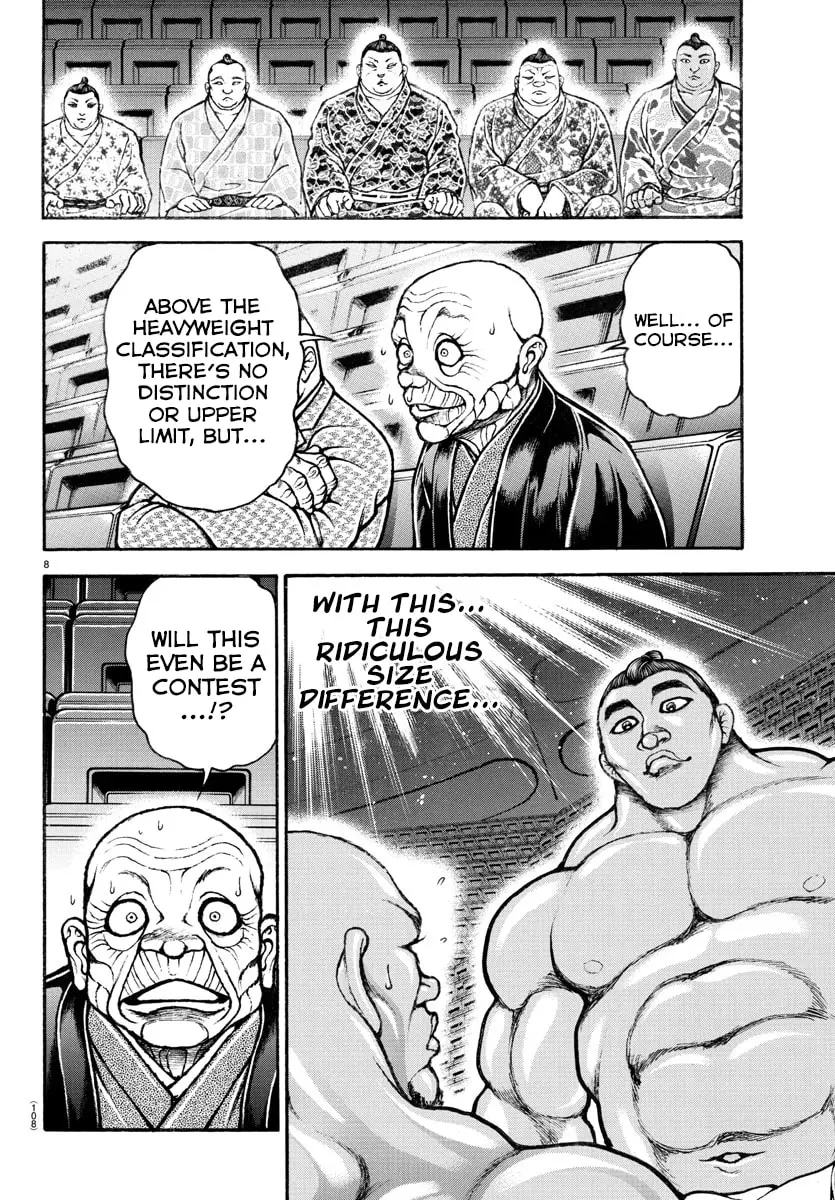 Baki Dou 2, chapter 40, page 8