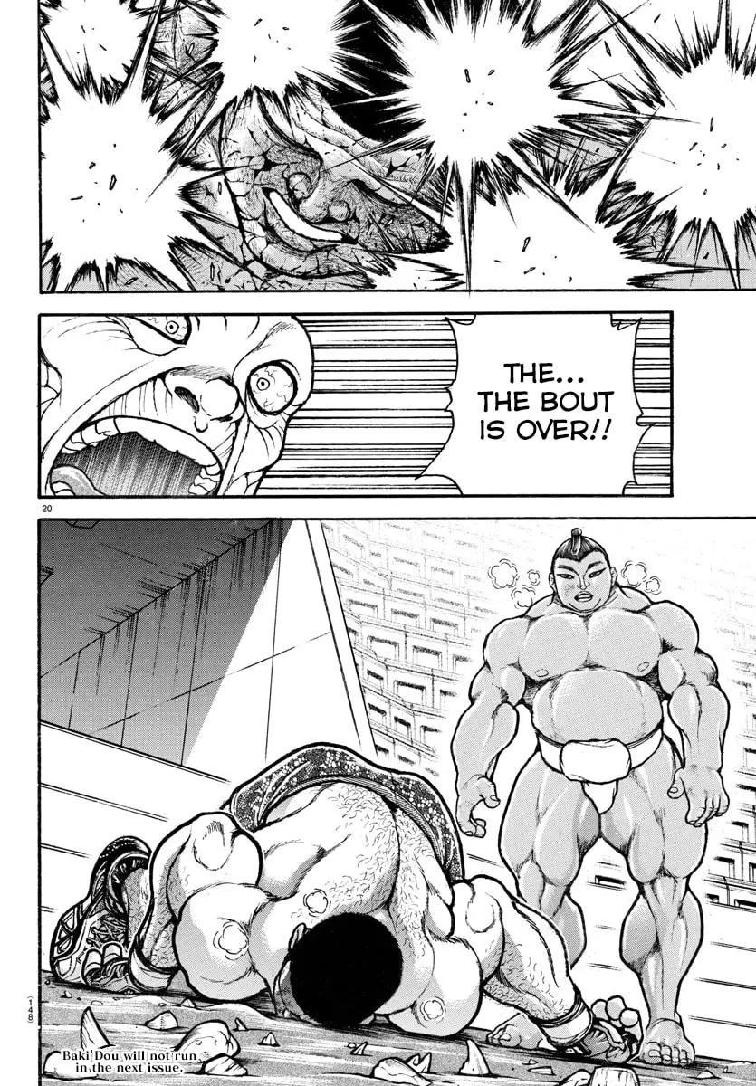 Baki Dou 2, chapter 42, page 20
