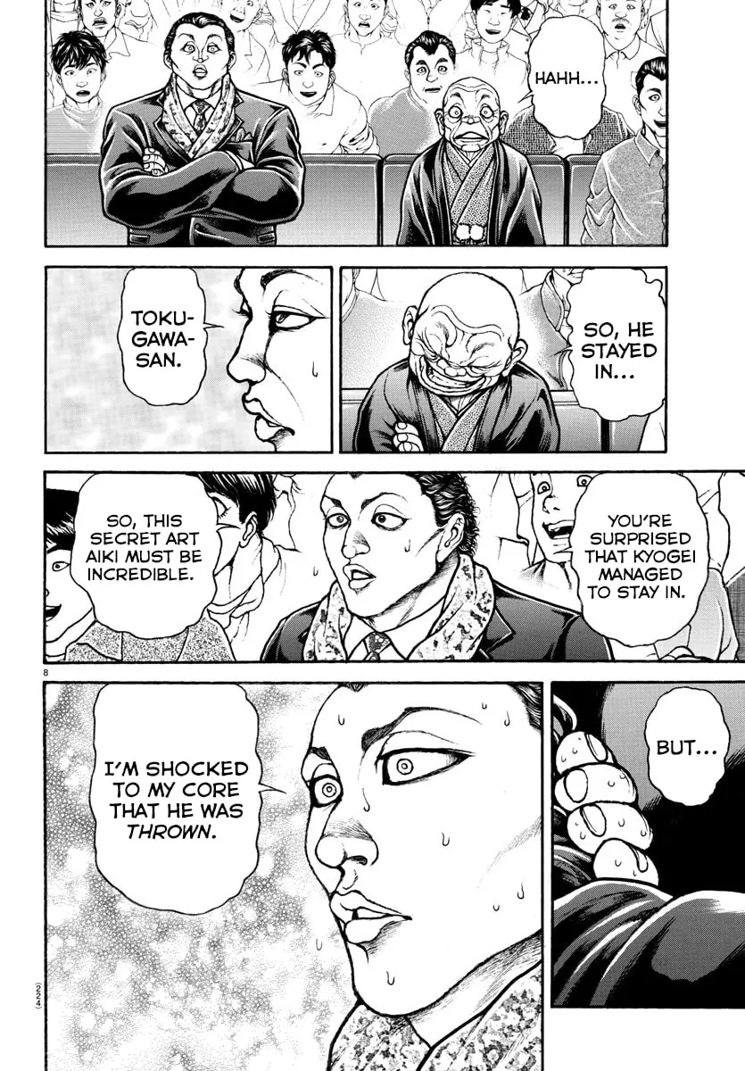 Baki Dou 2, chapter 52, page 8