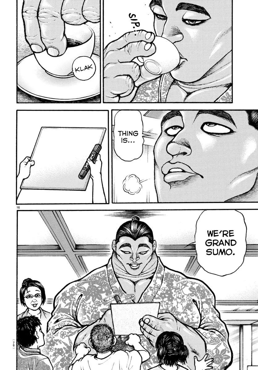 Baki Dou 2, chapter 54, page 16
