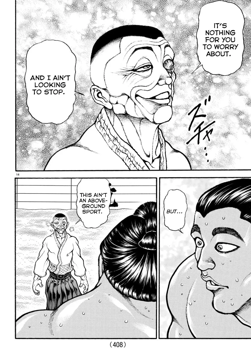 Baki Dou 2, chapter 57, page 14