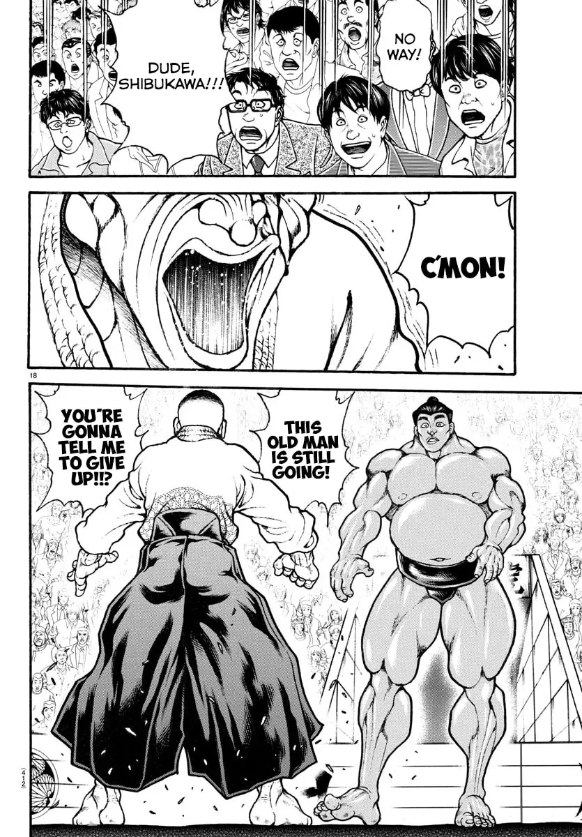 Baki Dou 2, chapter 57, page 18
