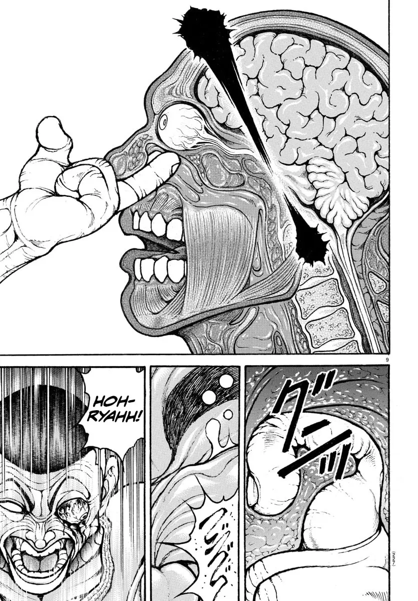 Baki Dou 2, chapter 58, page 9