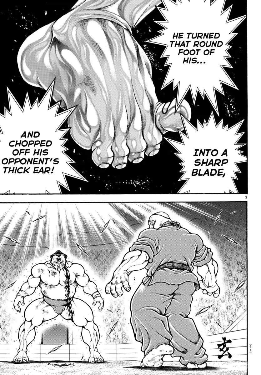 Baki Dou 2, chapter 63, page 3
