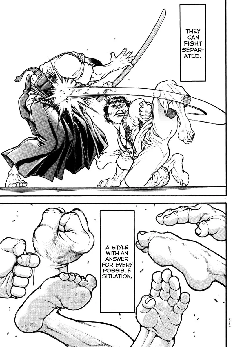 Baki Dou 2, chapter 64, page 3