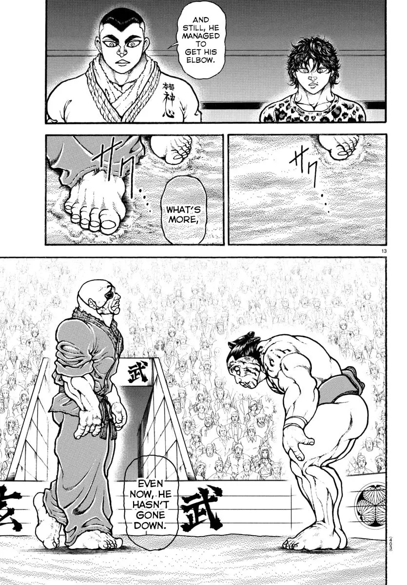 Baki Dou 2, chapter 65, page 12