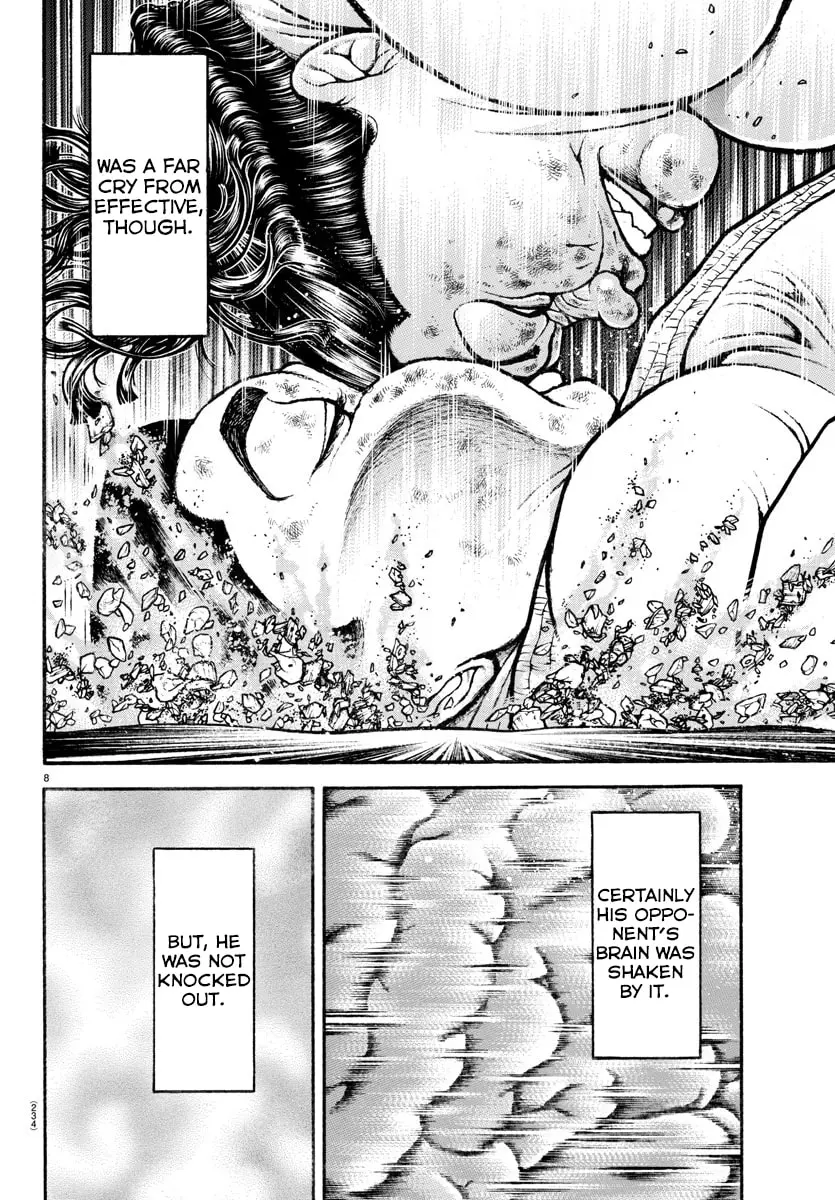 Baki Dou 2, chapter 81, page 8