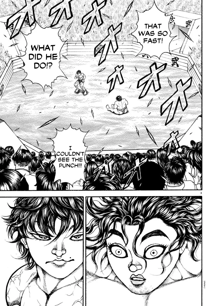 Baki Dou 2, chapter 87, page 3
