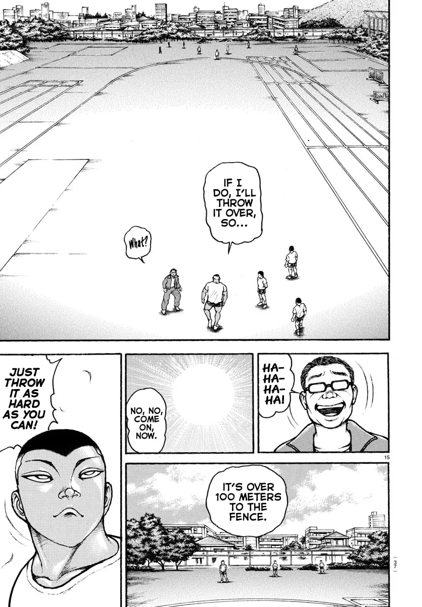 Baki Dou 2, chapter 93, page 15