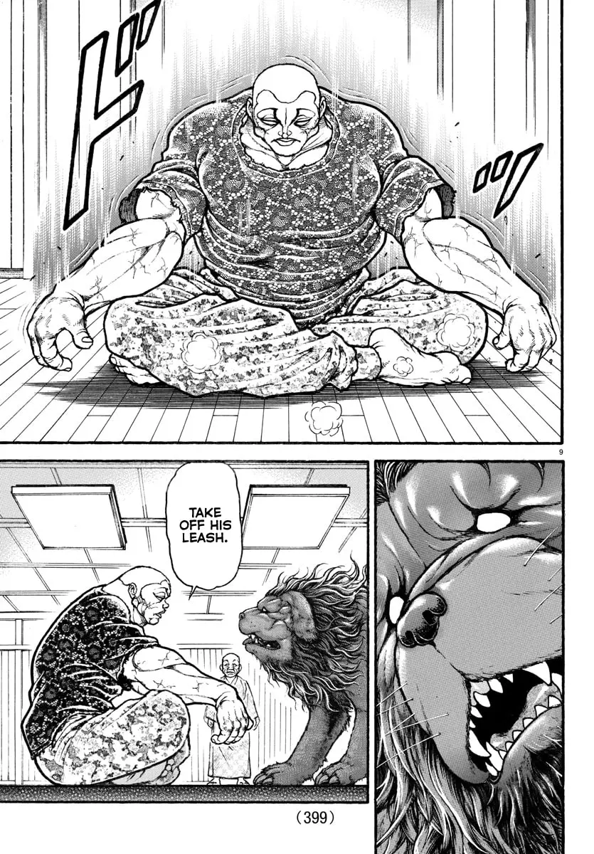 Baki Dou 2, chapter 108, page 9