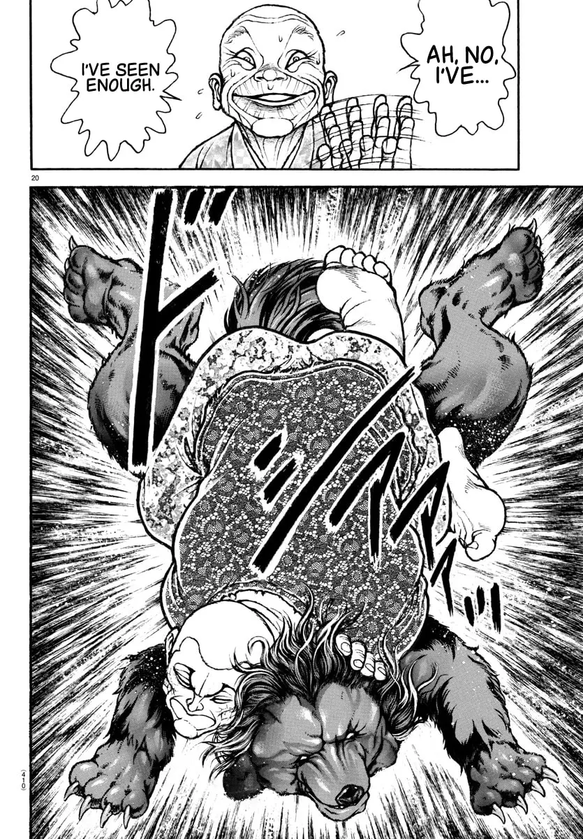 Baki Dou 2, chapter 108, page 19