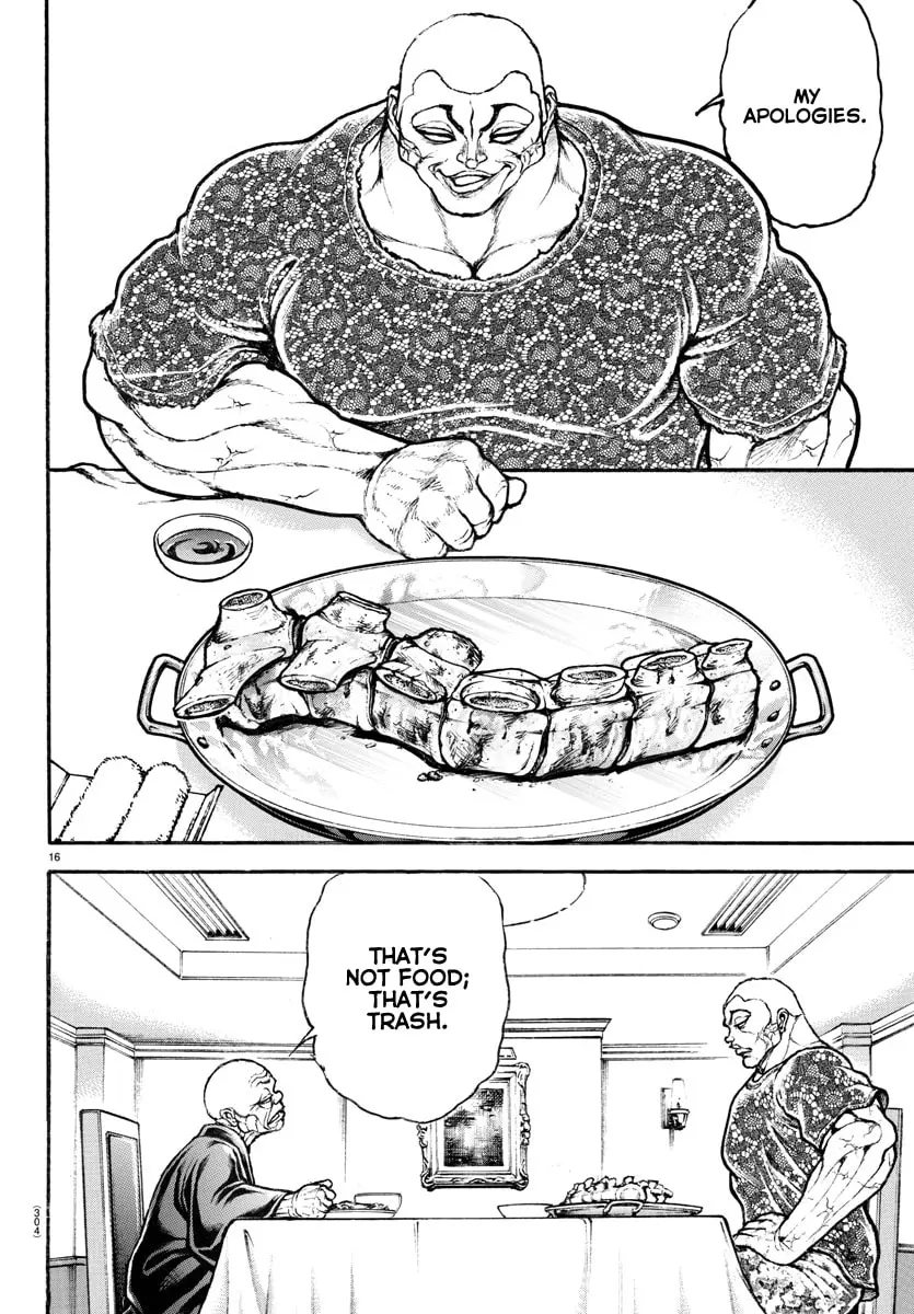 Baki Dou 2, chapter 109, page 16