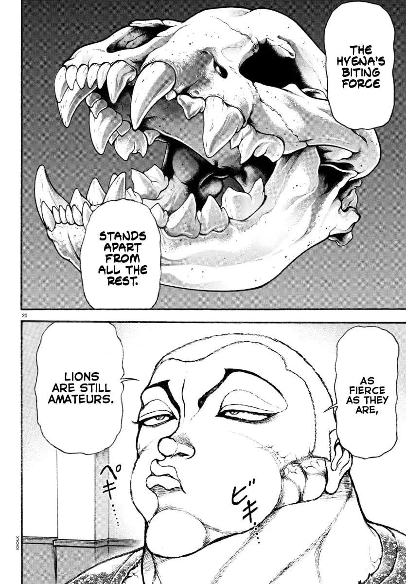 Baki Dou 2, chapter 109, page 20