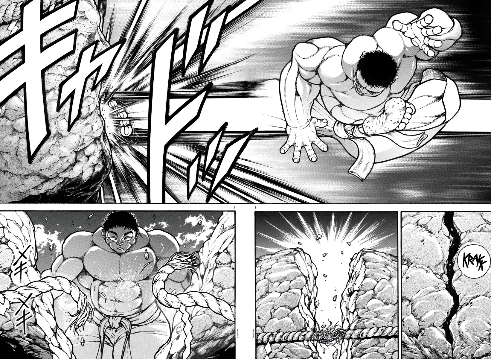 Baki Dou 2, chapter 124, page 8