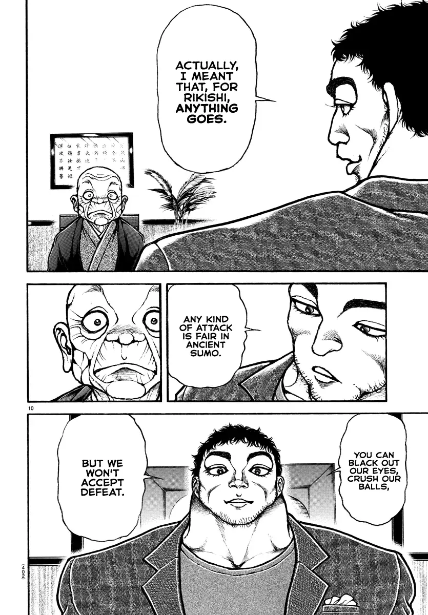 Baki Dou 2, chapter 129, page 10