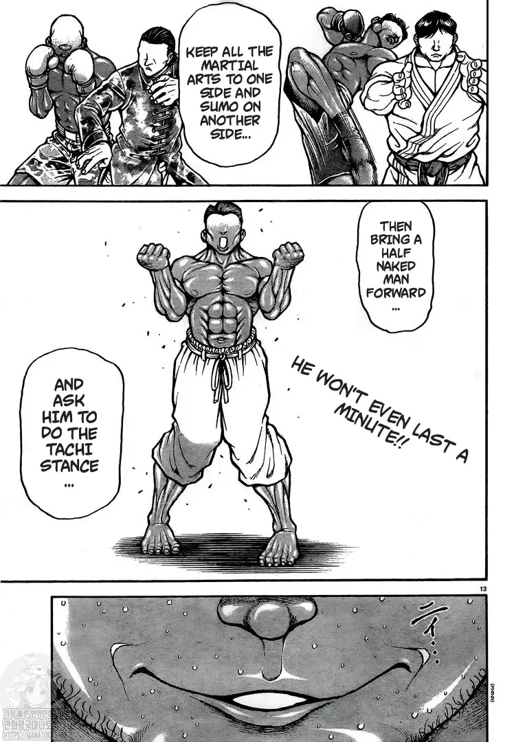 Baki Dou 2, chapter 130, page 12