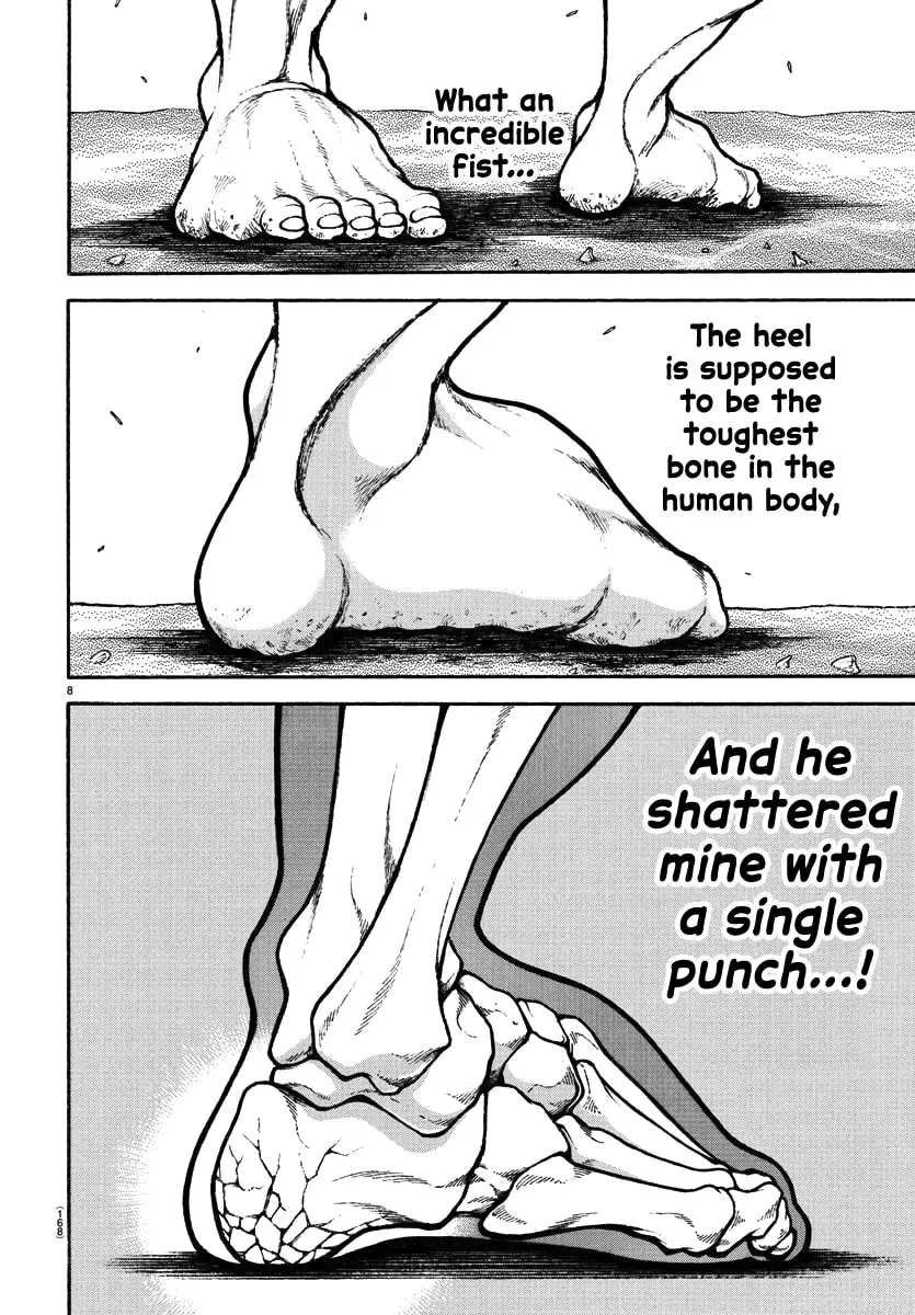 Baki Dou 2, chapter 133, page 8