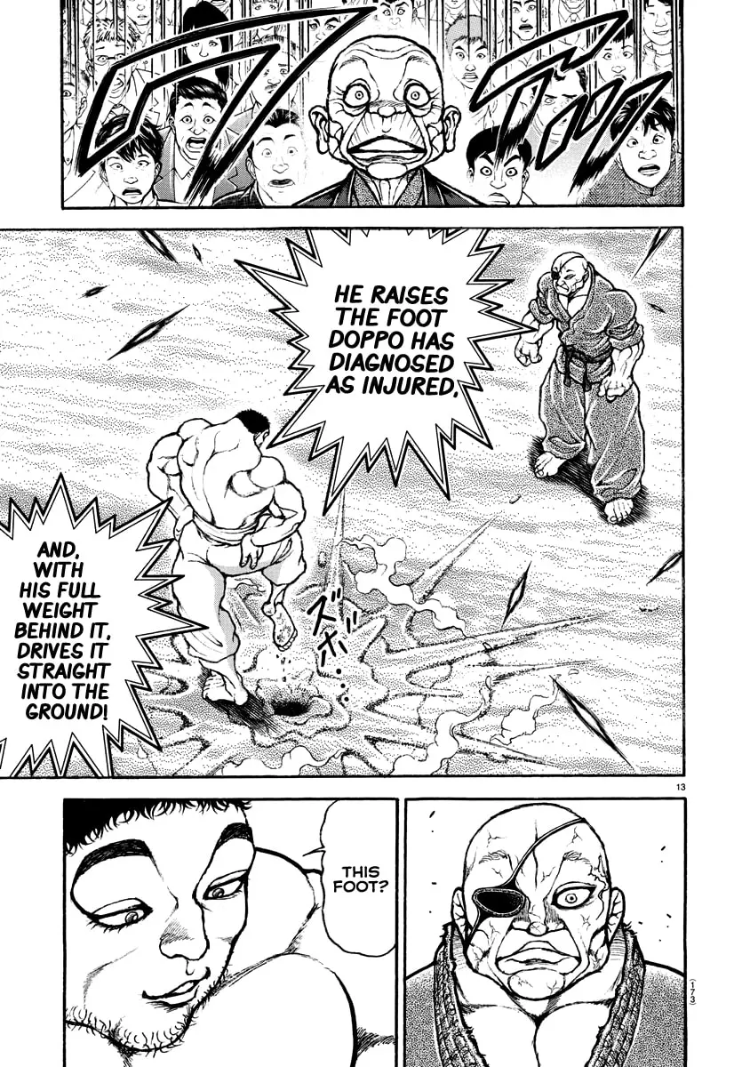 Baki Dou 2, chapter 133, page 13