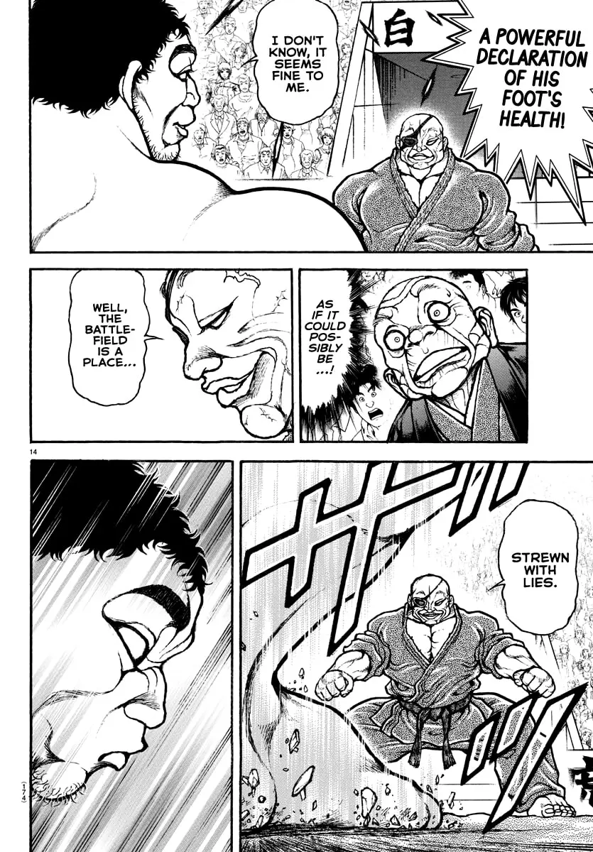 Baki Dou 2, chapter 133, page 14