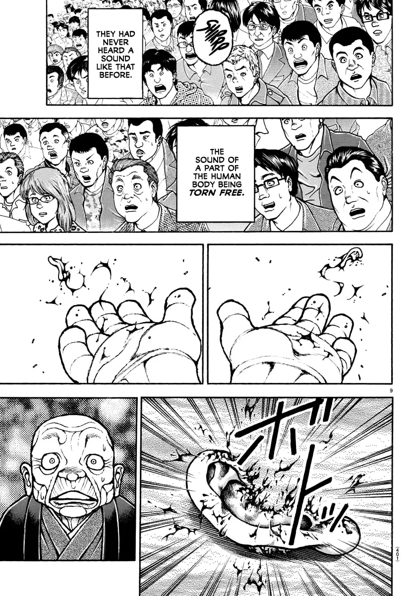 Baki Dou 2, chapter 135, page 9