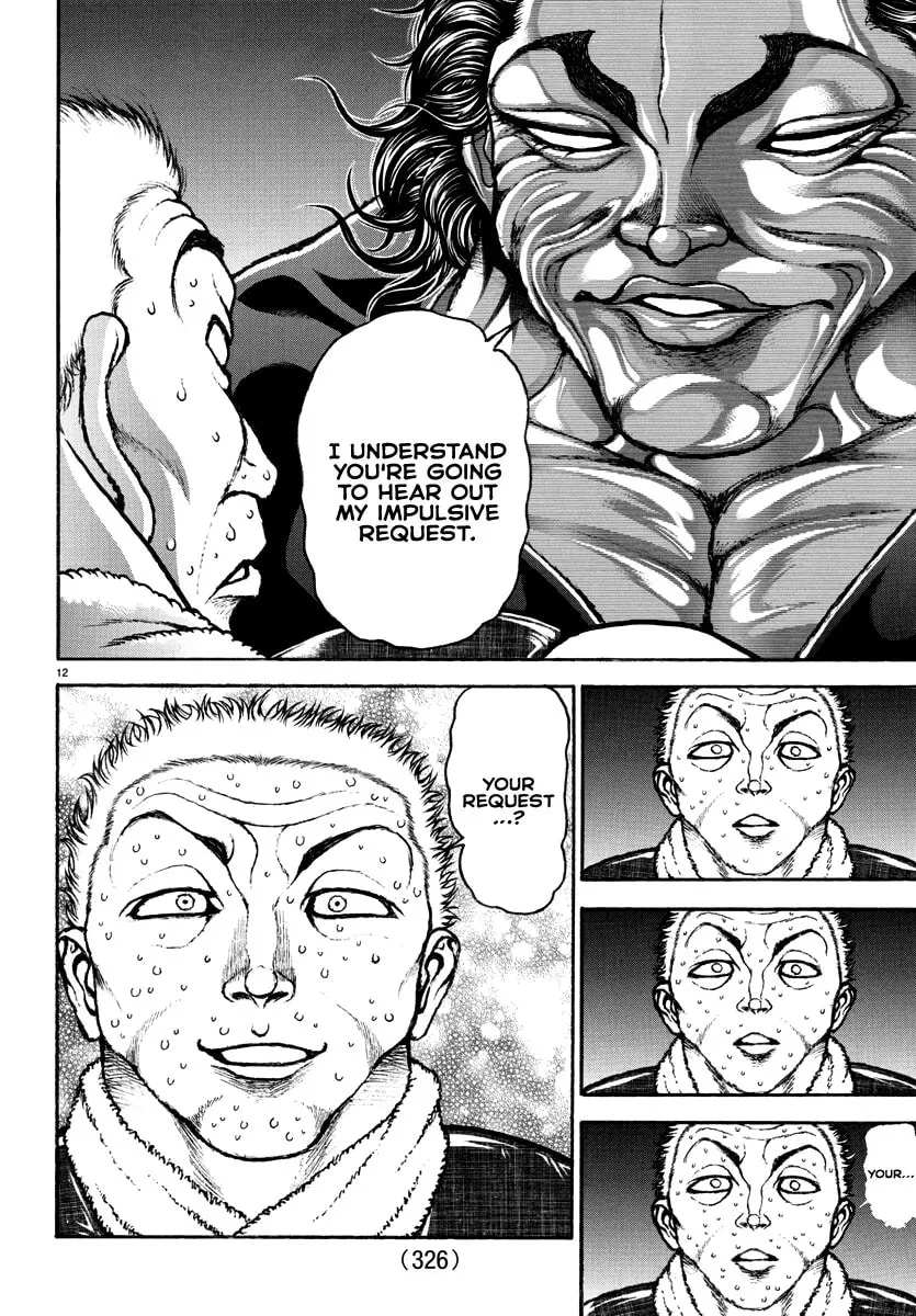 Baki Dou 2, chapter 136, page 12