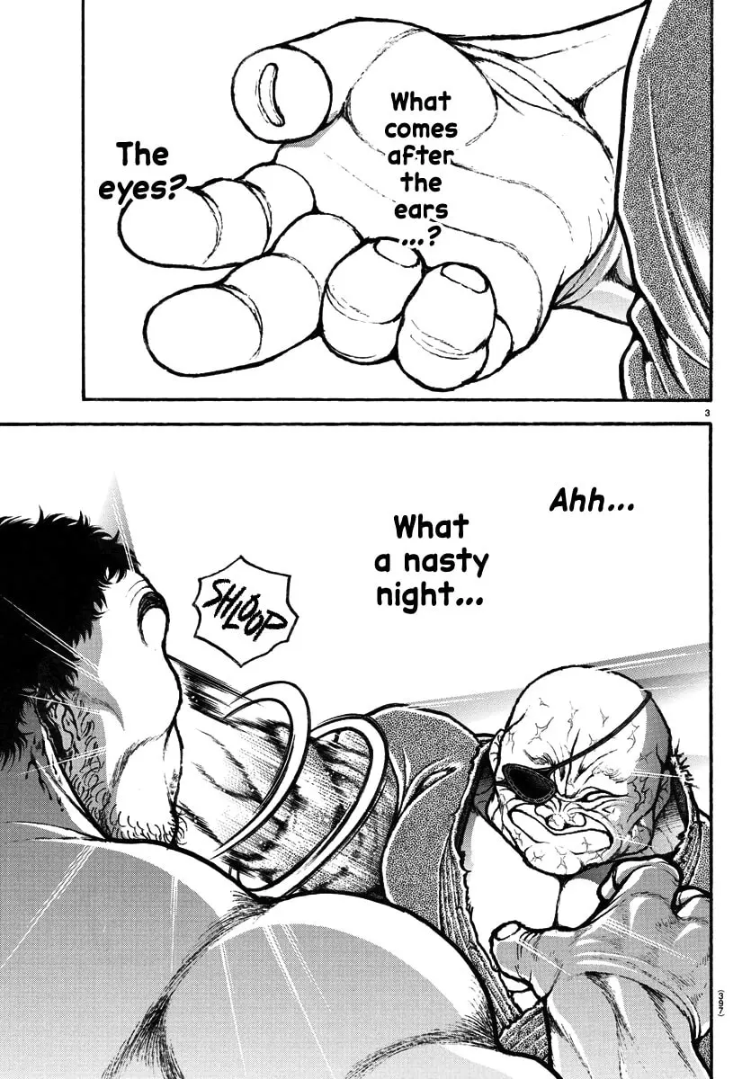 Baki Dou 2, chapter 138, page 3
