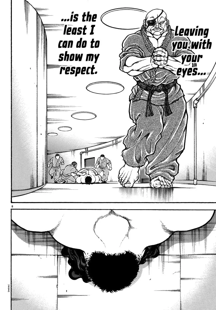 Baki Dou 2, chapter 138, page 8