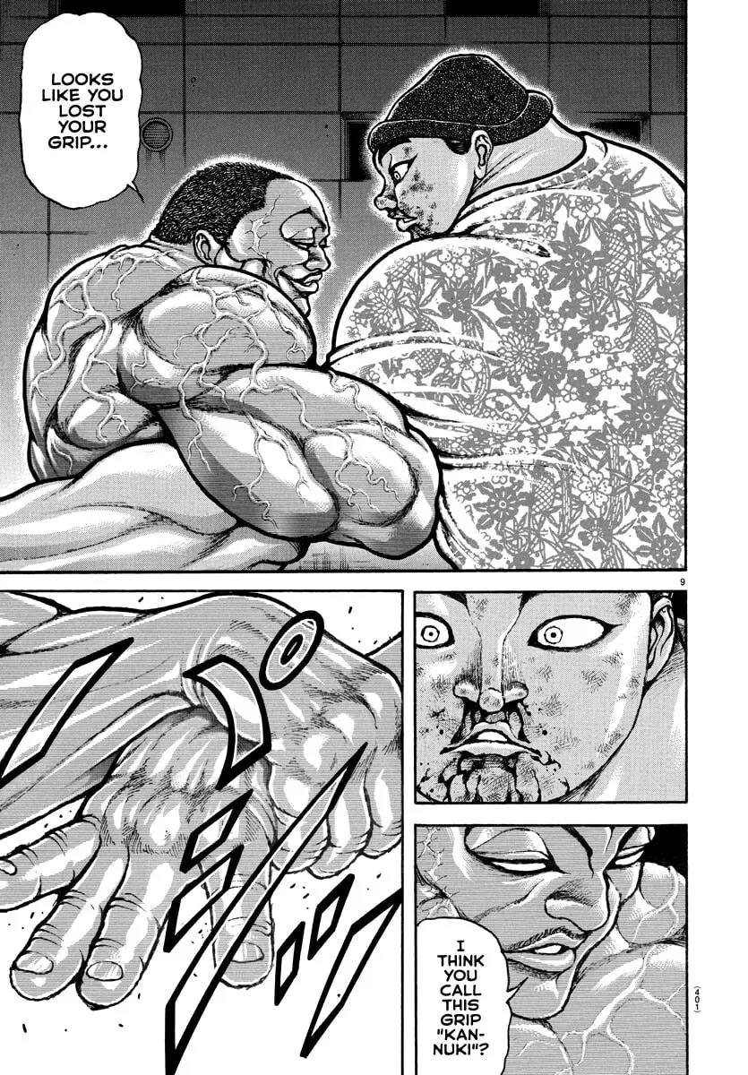 Baki Dou 2, chapter 140, page 9