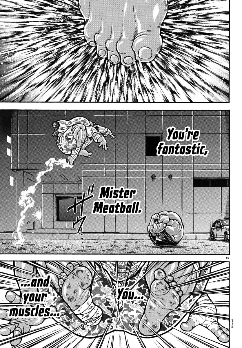 Baki Dou 2, chapter 141, page 15
